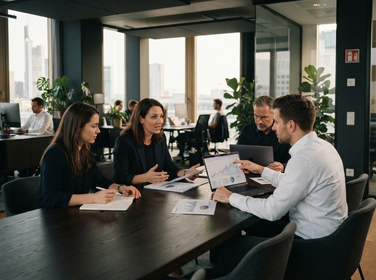 Zollabevtex Team bei der Arbeit mit der Analyseplattform